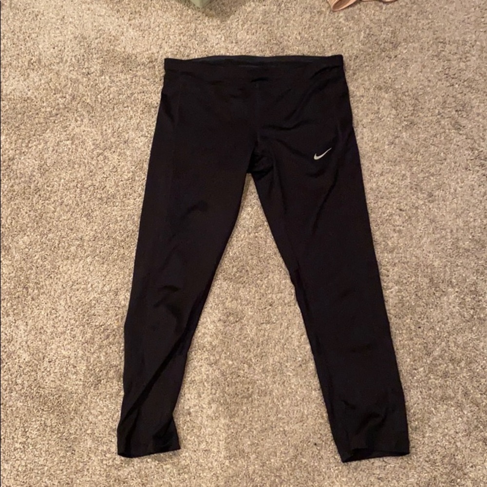 Nike cropped jogger/ leggings with strings
